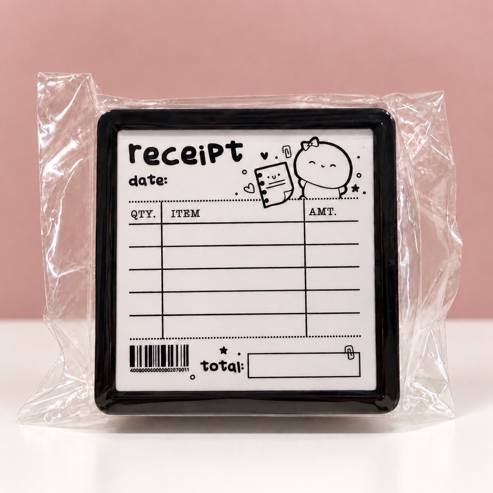 New EMAS Self Inking Beanie Stamp Receipt Budget Every Minute A Story